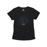 Womens Stitches Tee - Black