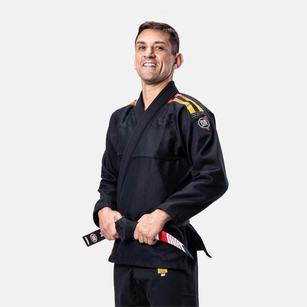 ATAMA JIU-JITSU 柔術着 ATAMA柔術衣 ウルトラライト3.0 黒 (キッズサイズ) | 道衣,柔術