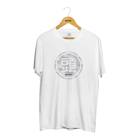 Stitches Logo Tee - White