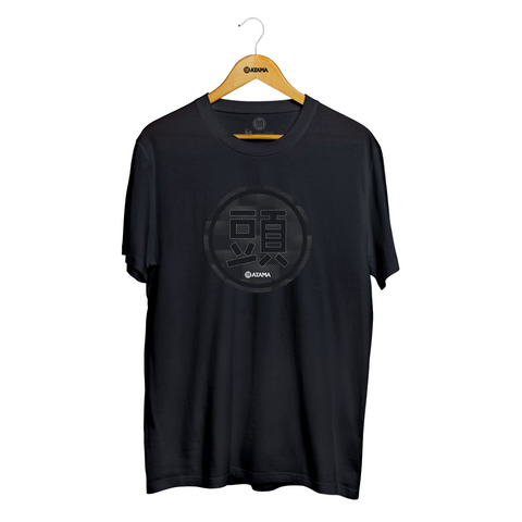 Stitches Logo Tee - Black