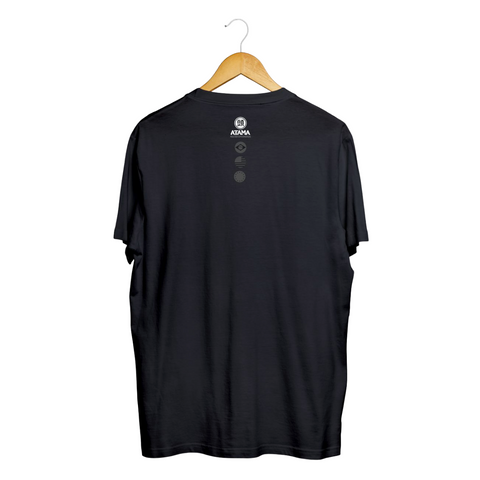 Stitches Logo Tee - Black