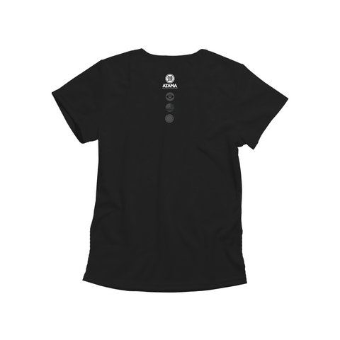 Womens Stitches Tee - Black